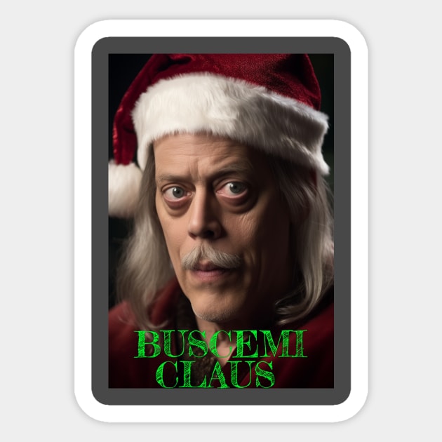 Buscemi Claus Sticker by BarrySullivan